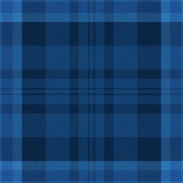 Azul textile vector plaid, nostalgic check fabric tartan. Perfect backgroun.. Ilustração Stock