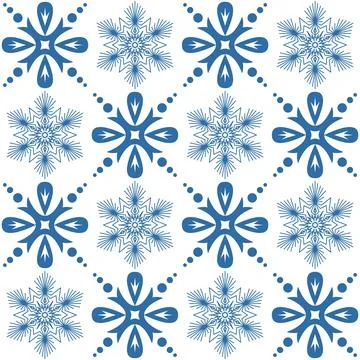 Azulejo retro pattern tiles for wall and floor decoration for design Stock Illustration