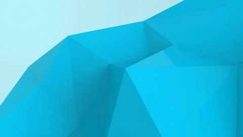 Azure abstract modern crystal background. Polygon, Line, Triangle pattern sha Stock-Illustration