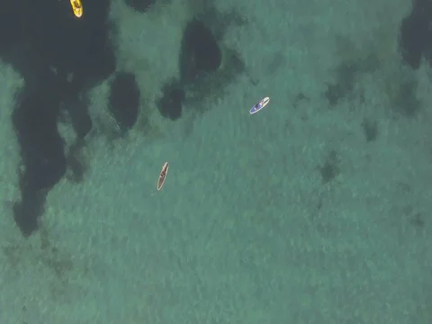 Azure color of the sea Video stock 80629646