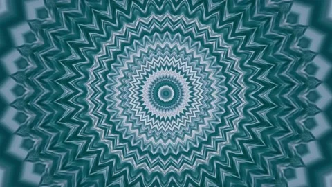 Azure kaleidoscope pattern Stock Footage 158453436