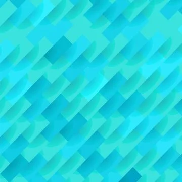 Azure Pattern Design for Banner, Poster, Flyer Illustration of Abstract Az... Foto stock