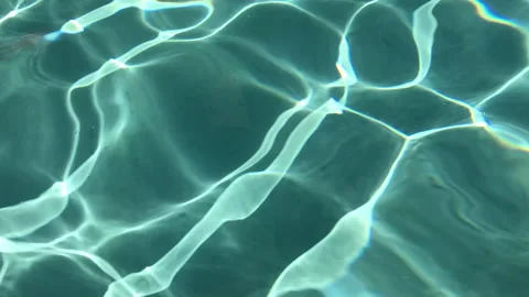 Azure pool water move background Stock Footage 148519473