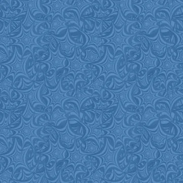 Azure seamless asymmetric star pattern background Stock Illustration