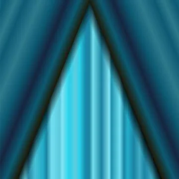 Azure Textile Pattern. Cinema Stage. Cinema Closed Azure Curtain. Azure Te... Stock Photos