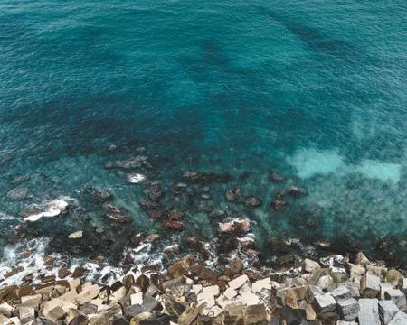 Azure water Stock Photos
