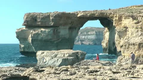 Azure Window Stock Footage 11152644