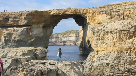 Azure window Stock Footage 37250540