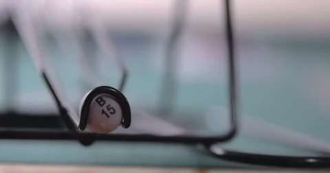 B 15 Bingo Roll Video stock 93765513