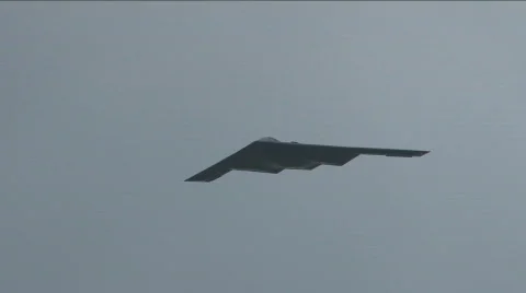 B-2 Stealth Bomber Stock Footage 651128