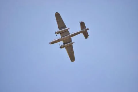 B-25 Mitchell Diving Stockfoto's