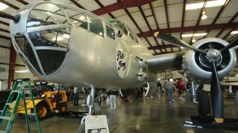 B-25 Mitchell Video stock 10770425