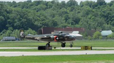 B-25 Mitchell Stock Footage 63520417