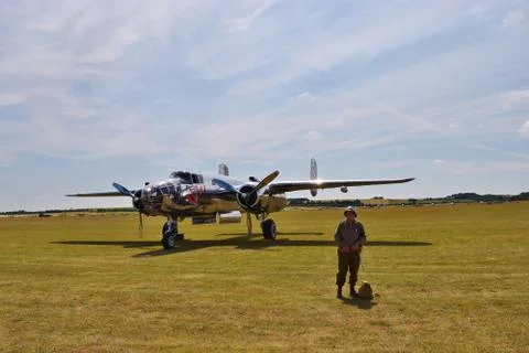 B-25 Stockfoto's
