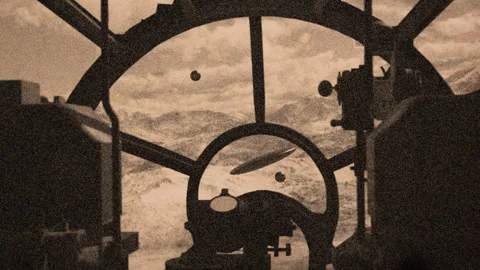 B-29 Encounter with UAP's Stock Footage 248271416