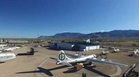 B-29 Exhibit Stock Footage 62245537