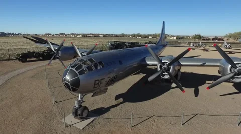 B-29 Exhibit Stock Footage 62247415