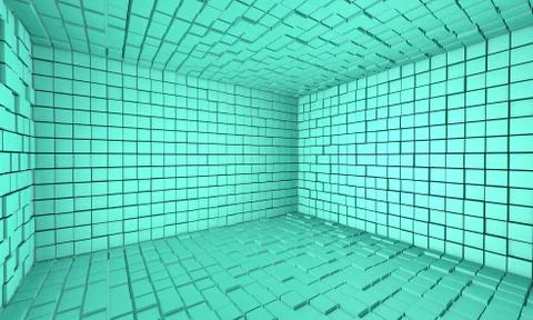 B-3d wall-4 Illustrazione stock