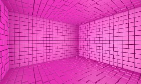 B-3d ,wall-5 Stock Illustration