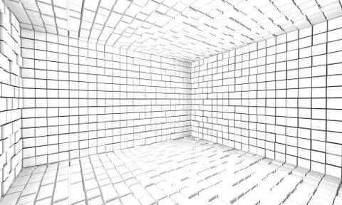 B-3d wall-6 Stock Illustration