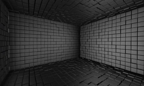 B-3d wall-8 Illustrazione stock