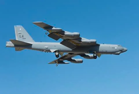 B-52 bomber Stock Photos