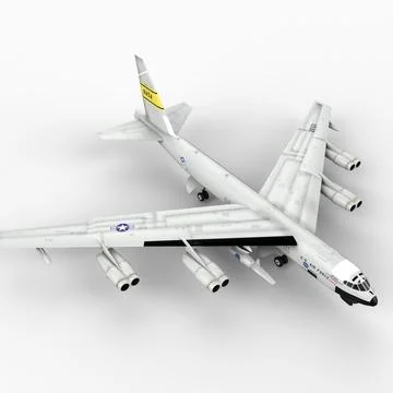 3D Model: B-52 Stratofortress ~ Buy Now #91503015 | Pond5