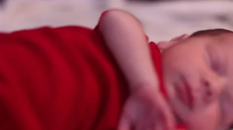 B Baby 005 Stock Footage 12389679