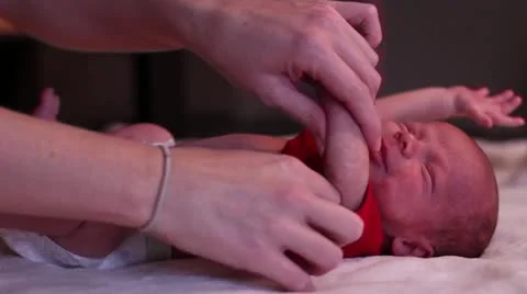 B Baby 007 Stock Footage 12389675