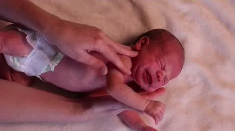 B Baby 010 Stock Footage 12389680