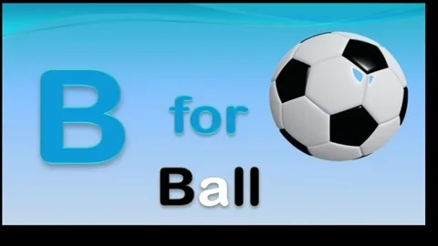 B For Ball Stock Footage 311423222