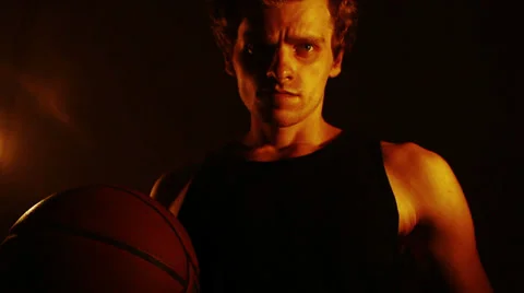 B ball player Stock Footage 27306540