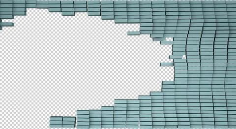 B-breaking.wall-3 Stock Illustration