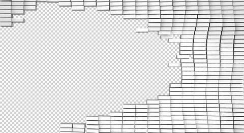 B-breaking.wall-4 Stock Illustration