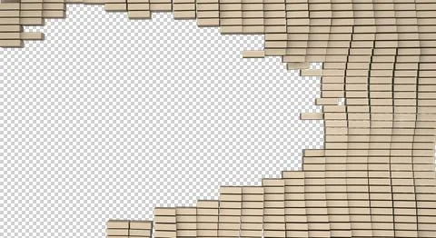 B-breaking.wall-7 Stock Illustration