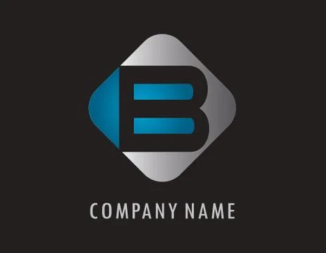 B BUSINESS LOGO Stock Illustration