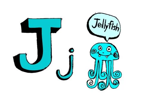 A b c d e f g h i j k l m n o p q r s t u v w x y z cartoon text font Hand dr Illustrazione stock