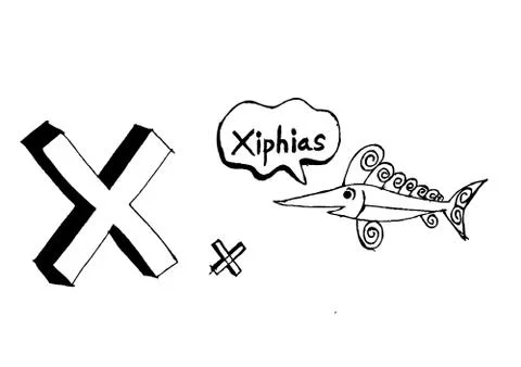 A b c d e f g h i j k l m n o p q r s t u v w x y z cartoon text font Hand dr Illustrazione stock