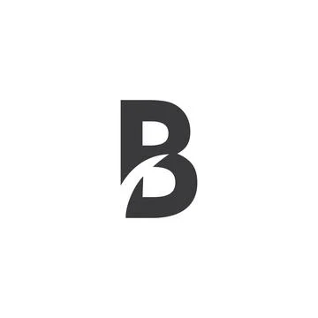 B initial letter Illustration