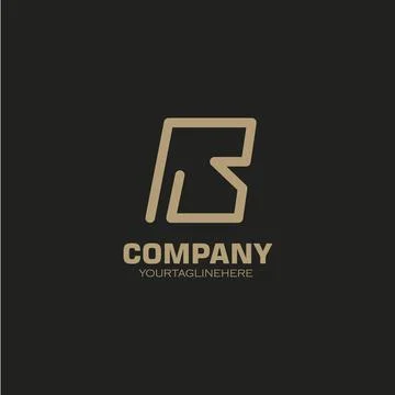 B Letter Icon Design Vector Stock Illustration