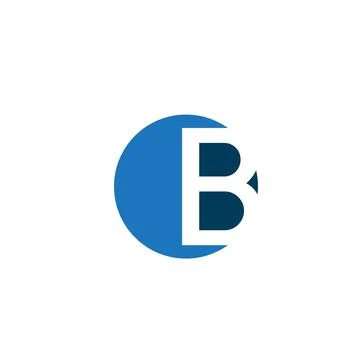 B letter logo Stock Illustration