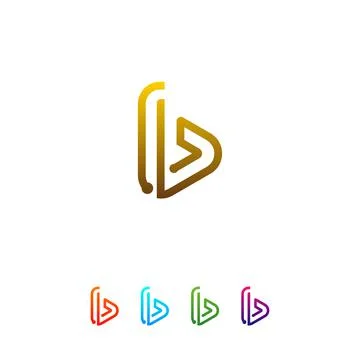 B letter lowercase logo design vector template, b logo Stock Illustration
