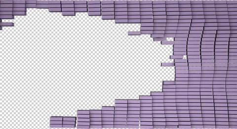 B-PNG-breaking.wall-1 Stock Illustration