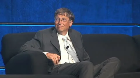 B-roll of Bill Gates Stock Footage 11447720