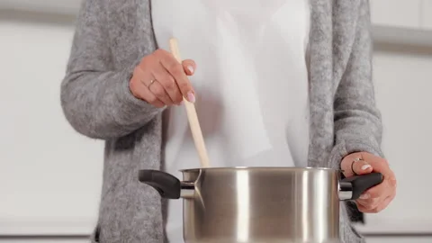 B roll female cooking Stock Footage 154382240