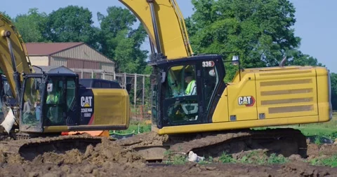 B-roll of Tractors Stock Footage 201157584