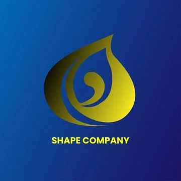 B Shape logo design vector 스톡 일러스트