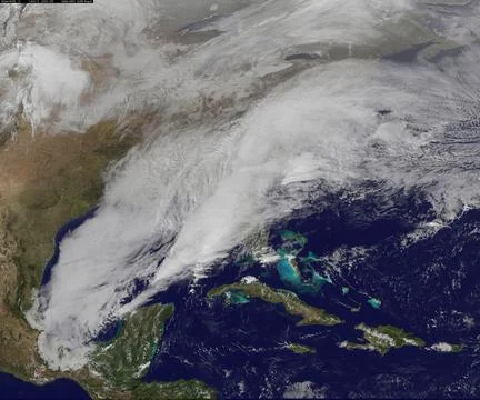 B View a video of the storm here a href= http //bit.ly/1m9aJFY rel= nofollo.. Foto stock