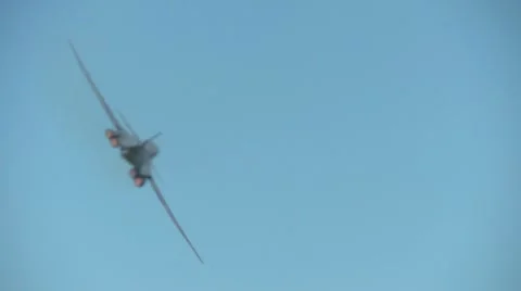 B1 Lancer in flight 库存影片 7893995