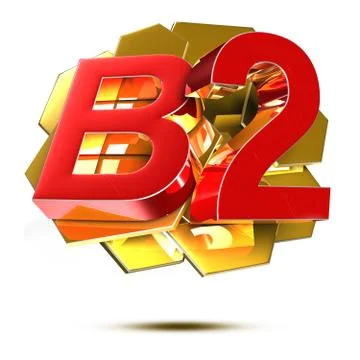 B2 3d. Stock Illustration